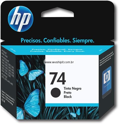 Cartucho HP 74 Preto